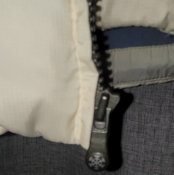 Old Navy puffer vest with hood- fleece lined. - Picture 4 of 6